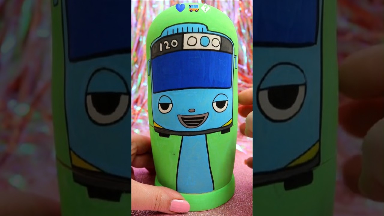ASMR UNBOXING Tayo Sprunki Nesting Dolls Review❤️
