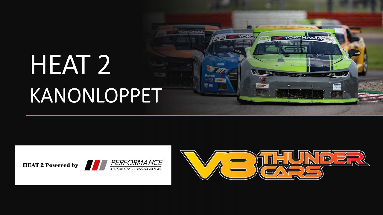 V8 THUNDER CARS | LIVE | KANONLOPPET | GELLERÅSEN ARENA