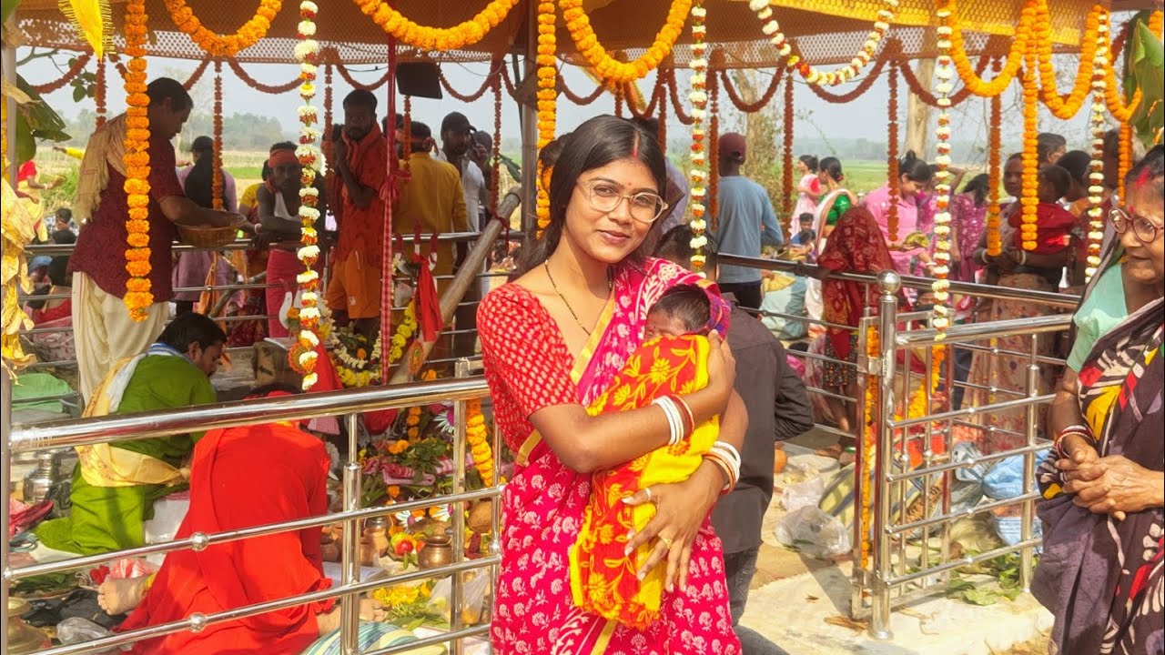 আজ আমাদের মন্দির অভিষেক 🙏🏻🤗 #banglavlog #shivratri  #dailyvlog 