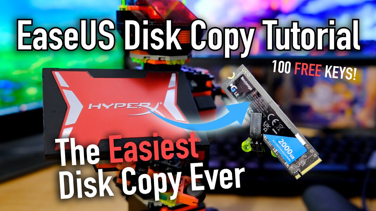 The Easiest Way To Clone a Drive: EaseUS Disk Copy Tutorial - Copy Your Whole Drive With 3 Clicks