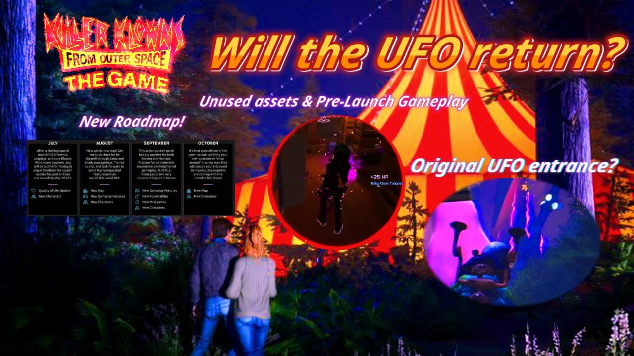What's Next for Killer Klowns From Outer Space The Game? (Roadmap Speculation, Idea's, Old Assets)