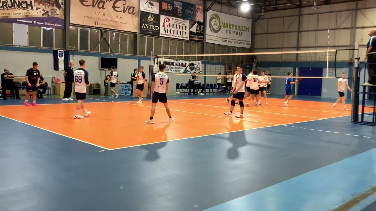 K21 ΙΩΝΙΚΟΣ vs ΠΟΚ ΕΣΠΕΡΟΣ 3-0 σετ  26.10.25