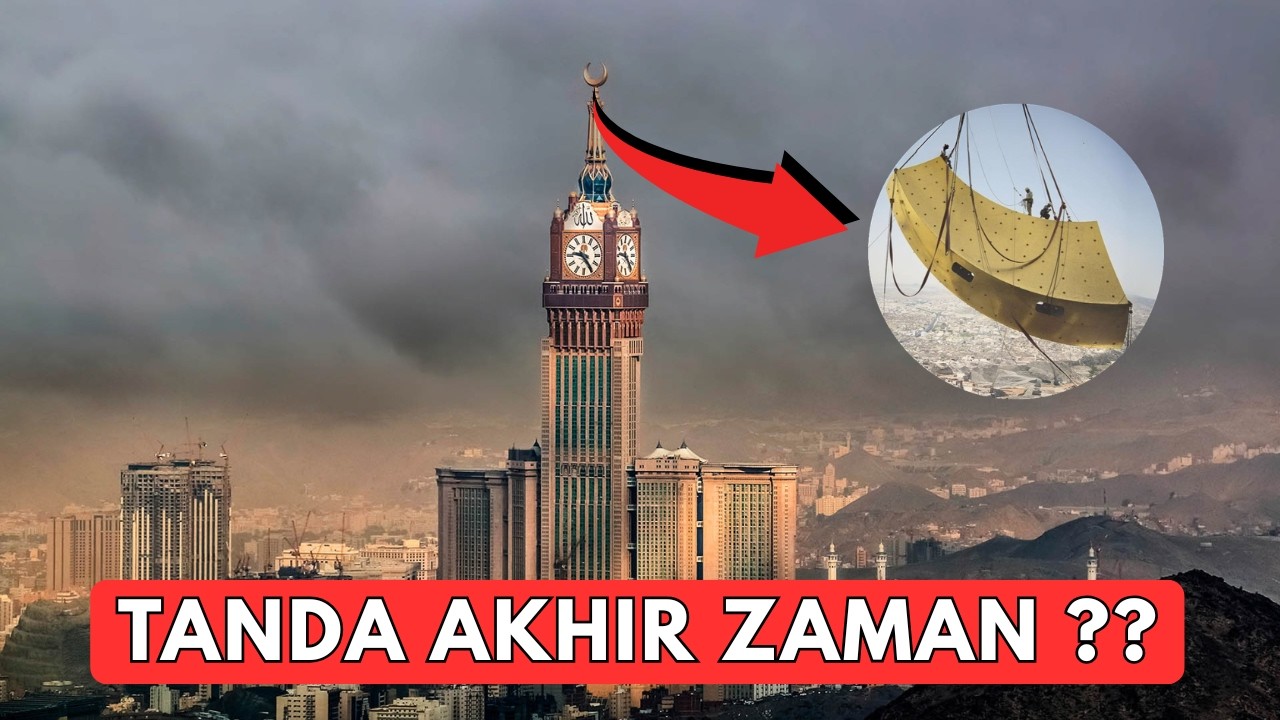 Mengapa Arab Saudi Membangun Menara Jam Raksasa Setinggi 601 meter Tepat di Depan Ka'bah?