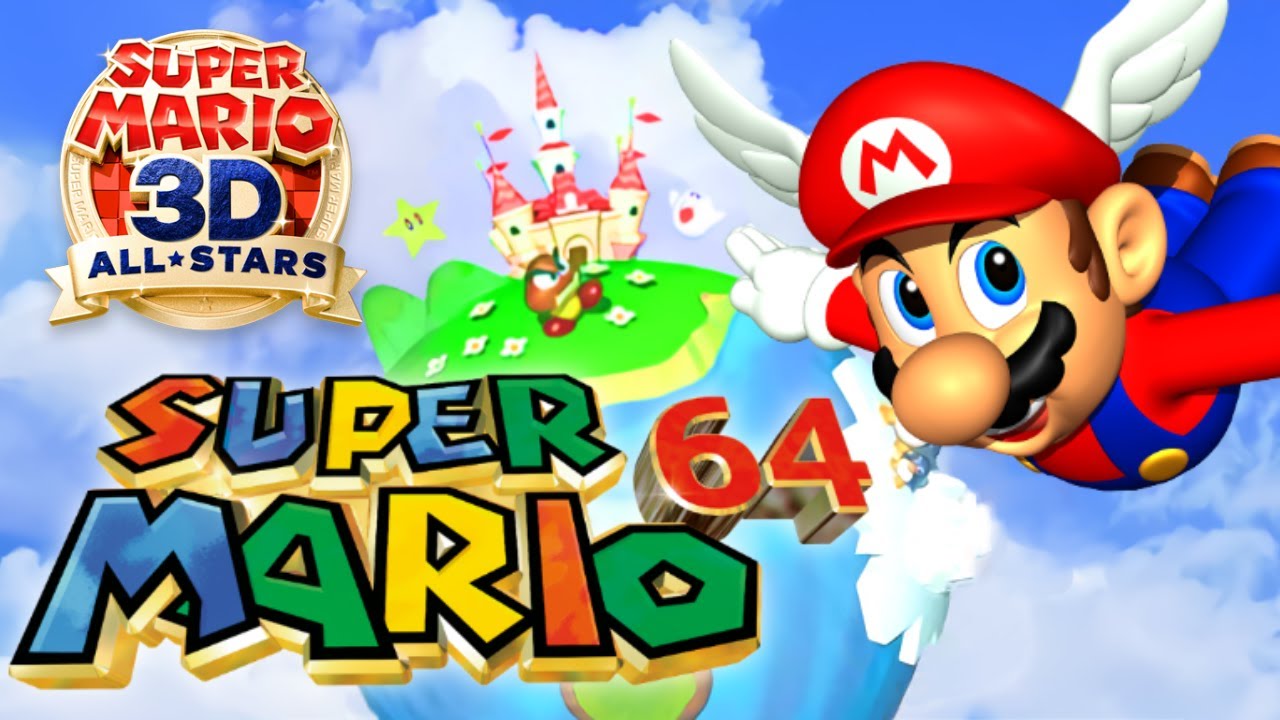 Super Mario 64 HD - Longplay | Switch