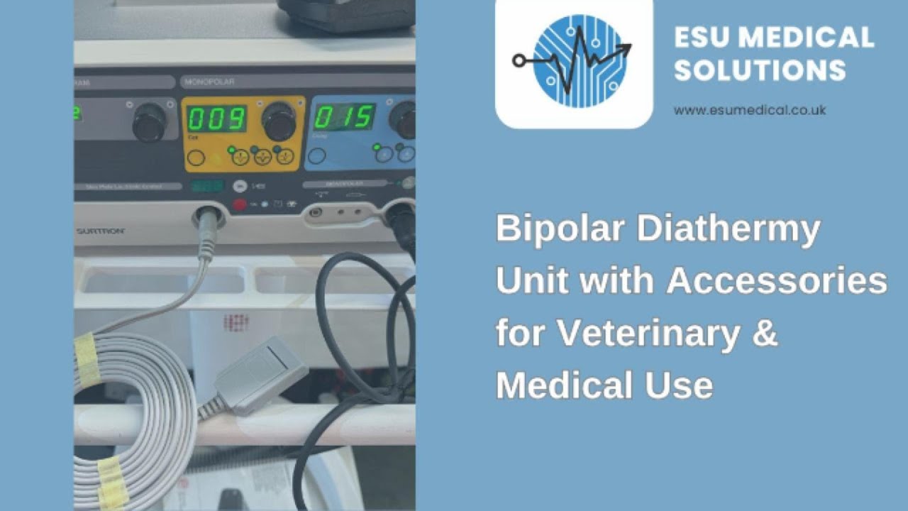 Veterinary Diathermy Unit Monopolar & Bipolar (Electrosurgery for Veterinary Clinics)