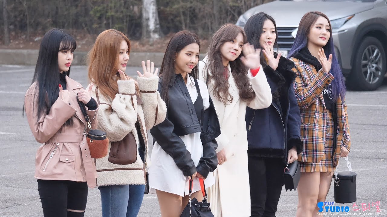 190301 여자아이들 (G)I-DLE Senorita 컴백 뮤직뱅크 출근길 4K 직캠 fancam by Spinel