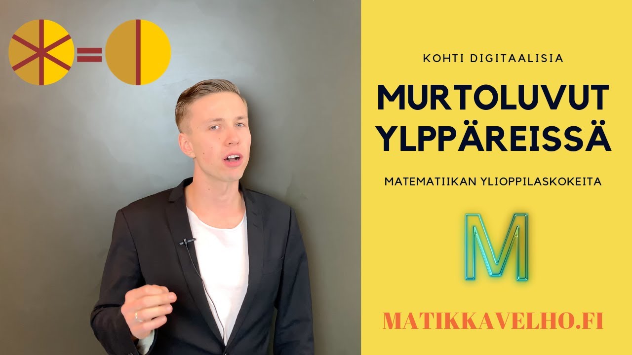 VARMAT 12 pistettä syksyn -19 digitaalisista yo-kokeesta | MURTOLUVUT