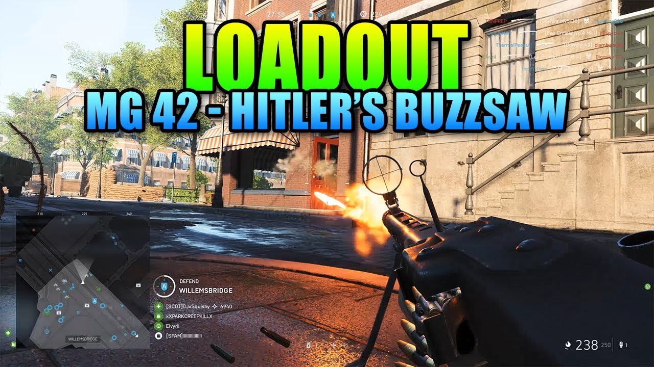 Loadout MG 42 Hitler's Buzzsaw! | Battlefield 5 Weapon Review