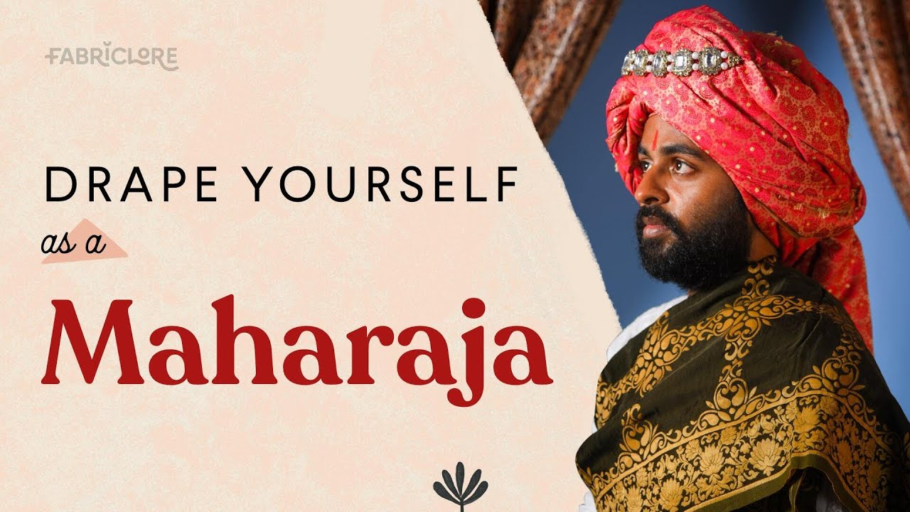 Drape yourself as a Maharaja | Ethnic Look-book | Men's traditional Outfit | Style with | Fabriclore