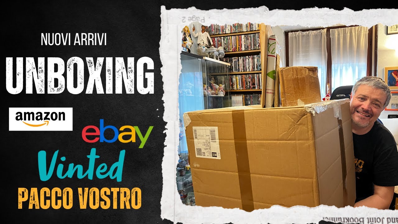 Nuovo Mega Unboxing | Vinted Amazon Ebay - Un mega pacco da uno di voi