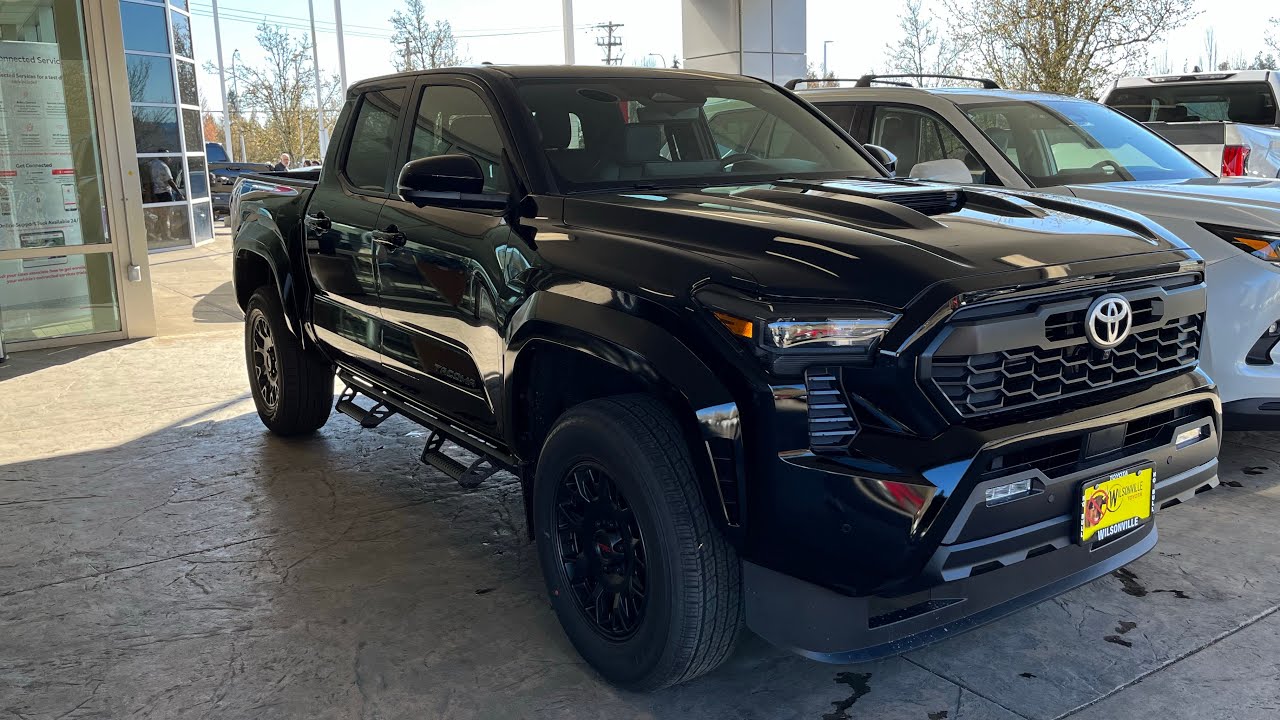 55,000 dollar 2024 Toyota Tacoma TRD Sport fully loaded outshines all other trucks !
