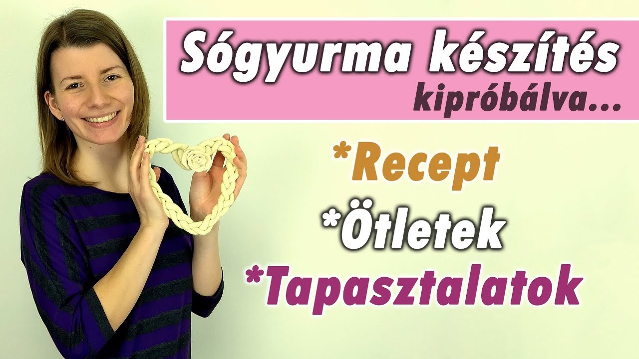Ötletek só-liszt gyurmából| Manó kuckó