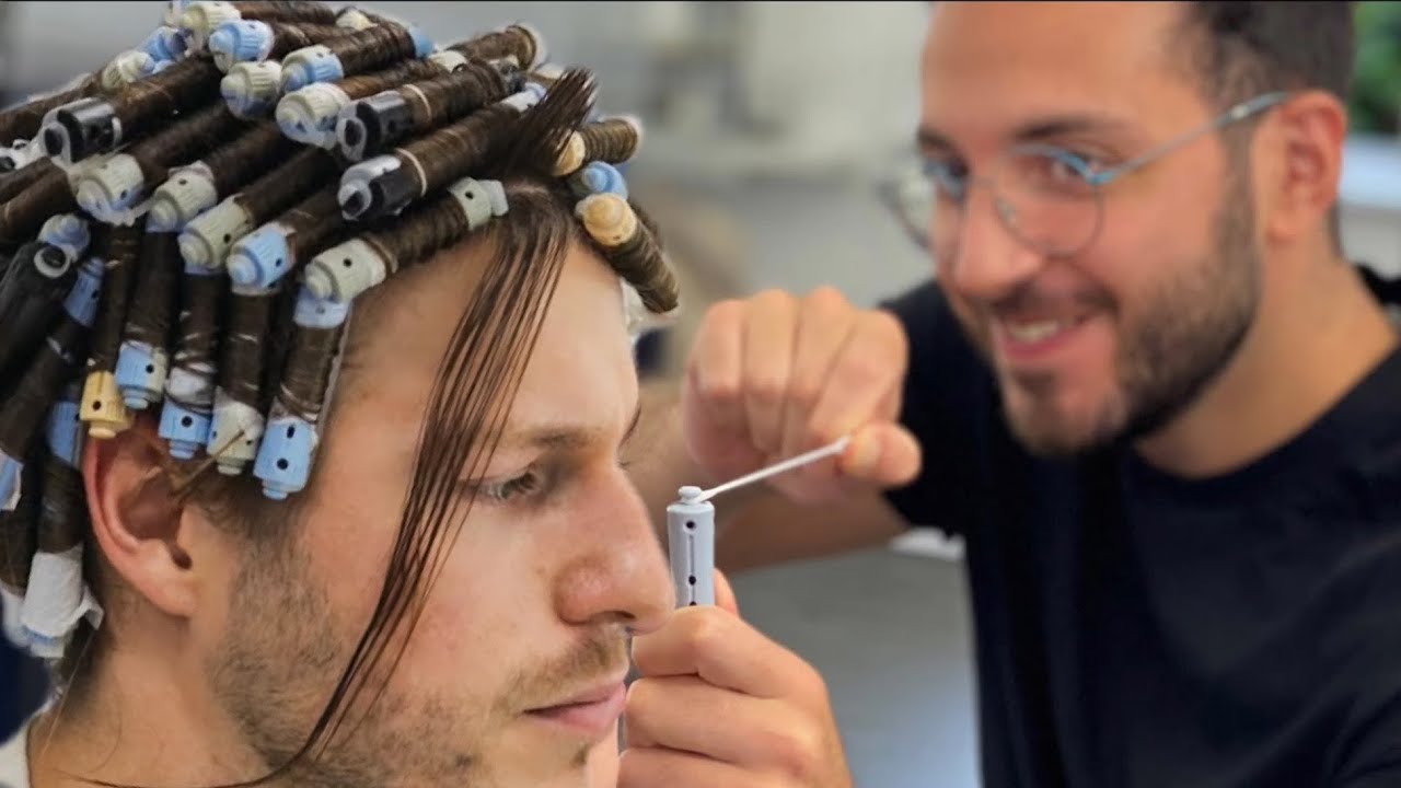 DAUERWELLE FÜR MÄNNER - Fast 100 Wickler?! 🤯