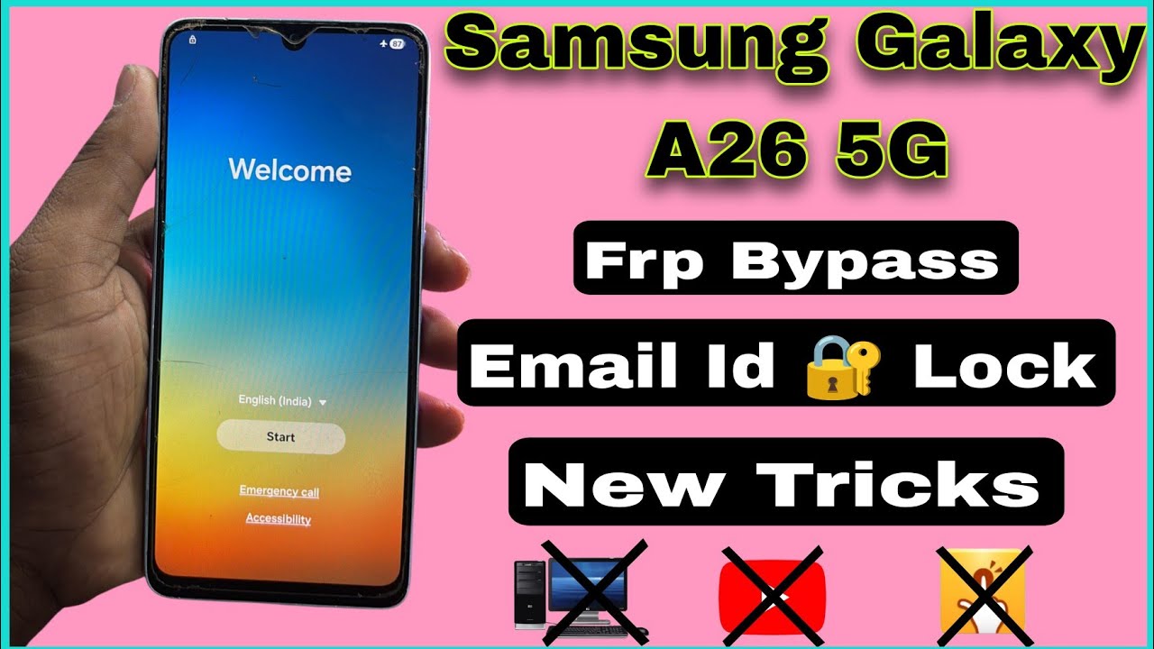 Samsung Galaxy A26 5G Frp Bypass || Google Account Bypass || New Update Version #jamobilerepair 