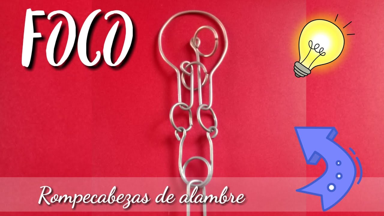 FOCO - ROMPECABEZAS DE ALAMBRE (SOLUCIÓN) | SOLUCIÓN