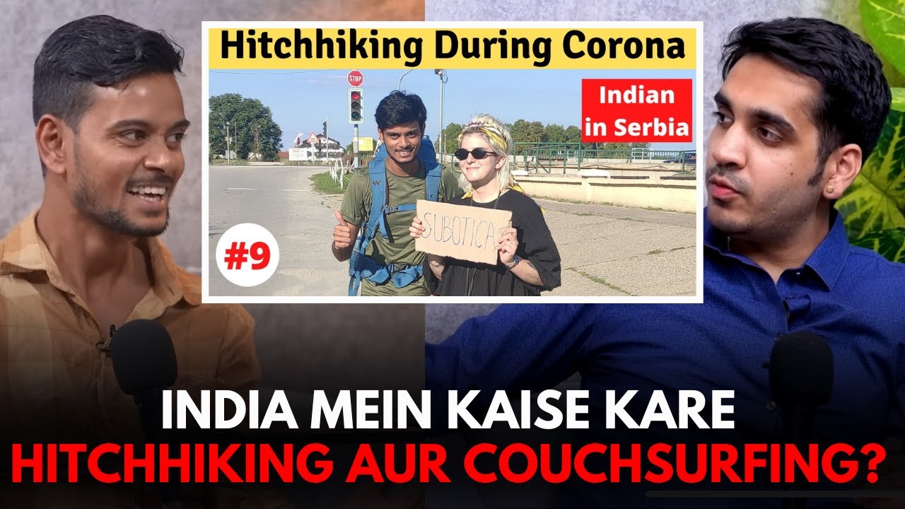 India Mein Kaise Kare Hitchhiking Aur Couchsurfing? || Real Talk Short