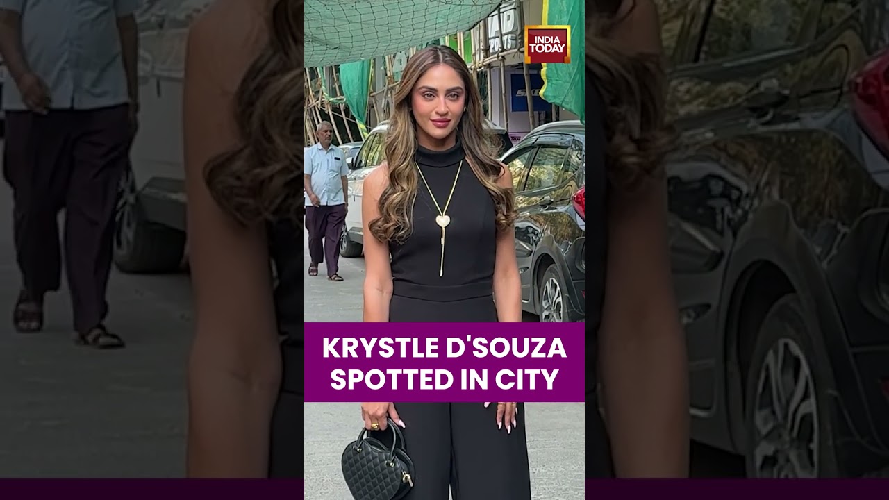 Krystle D’Souza Spotted in City! Fans Go Wild Over Stunning Bollywood Star