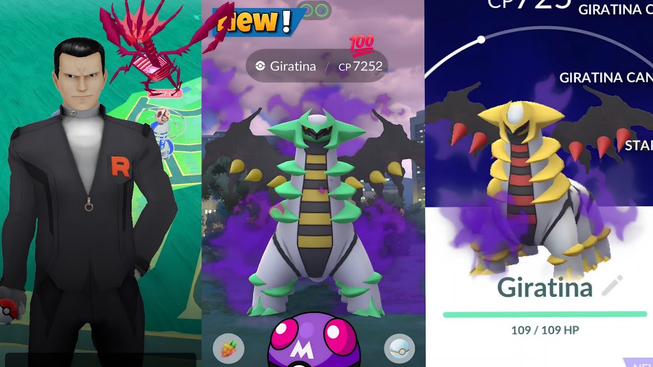 How to Beat Giovanni & Catch🔥Shadow Giratina in Pokémon GO 