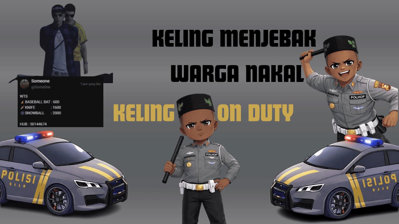 Keling Menjebak Preman Magang -GTA V ROLEPLAY #hopeindonesia #gta #fivem