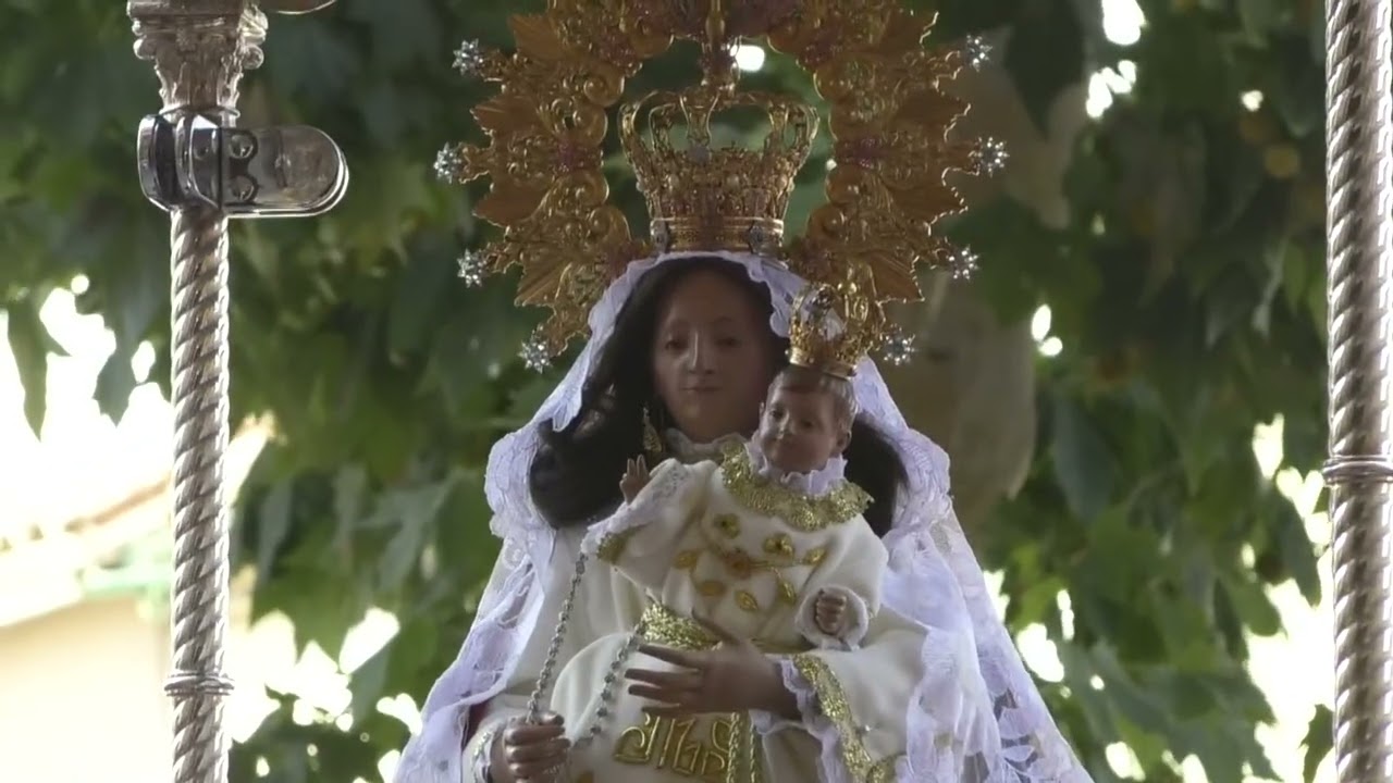 SANTA CRUZ DE MUDELA RECIBE A SU NUEVA VIRGEN DE LAS VIRTUDES - NOTICIA INFORMATIVOS 18/08/2025