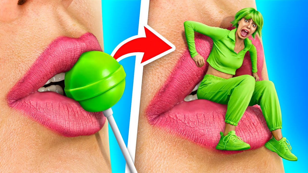 Từ Mọt Sách Thành Người Đẹp! Sẽ Ra Sao Nếu Tiện Ích Từ Tik Tok Thành Con Người!