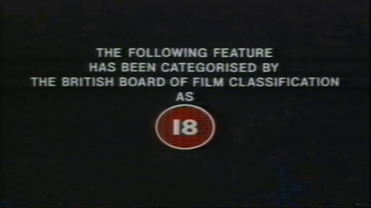 18 Rating Bumper - British Board of Film Classification