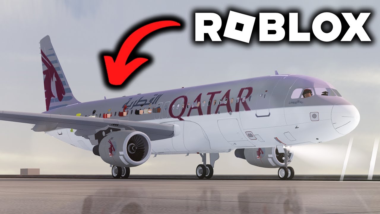 FLYING WITH QATAR AIRWAYS ON ROBLOX!
