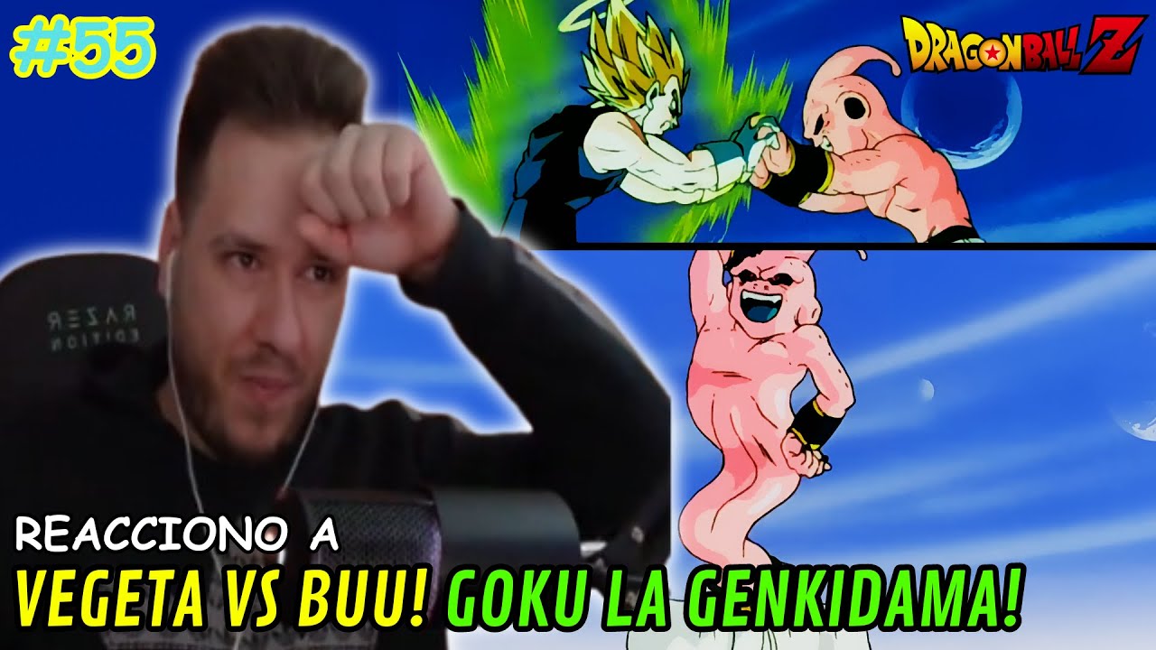 VEGETA VS BUU Y GOKU PREPARA LA GENKIDAMA | REACCIÓN A DRAGON BALL Z POR PRIMERA VEZ (281-282)