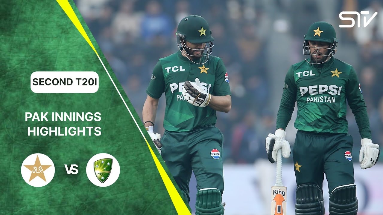 Pakistan Innings Highlights  | Pakistan vs Australia | Match 02 | T20I Series 2026 | PCB | M9E1H