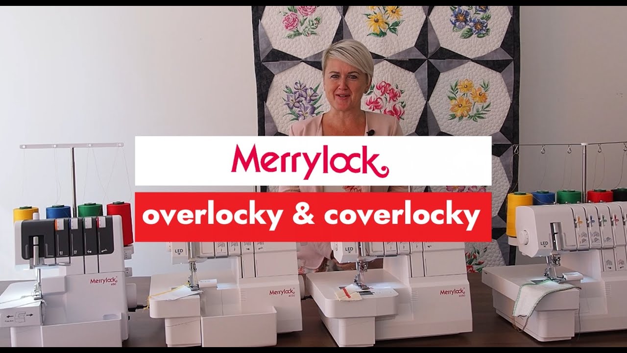 Osvědčené overlocky a coverlocky Merrylock