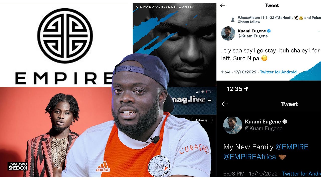 Kuami Eugene Joins Empire Africa; Here&rsquo;s A Breakdown Of What To Expect🤝🤝