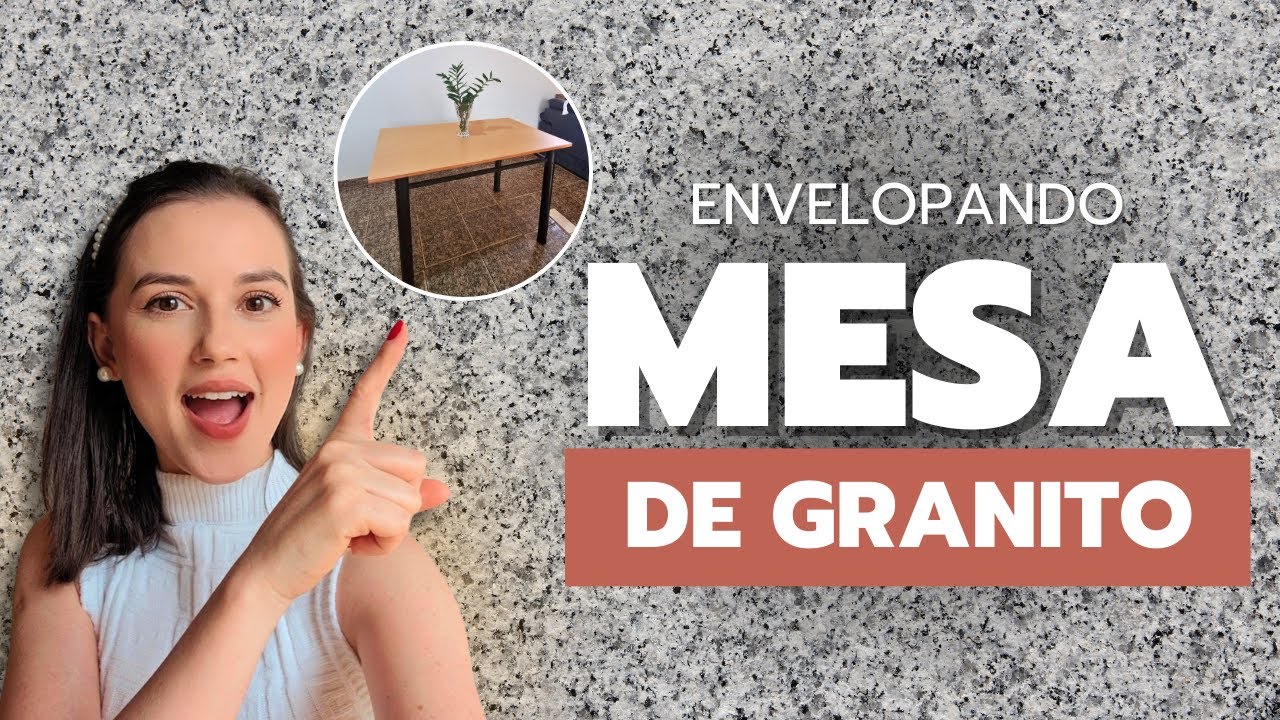 Envelopando MESA DE GRANITO