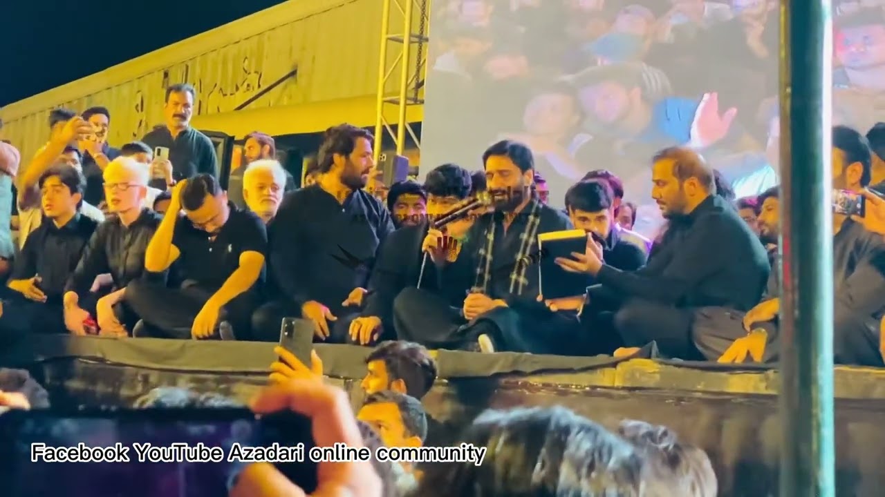 Nadeem Sarwar In Bahria Town Lahore 2022 | Nadeem Sarwar Imambargah Jageer Ali Akbar AS Bahria Town
