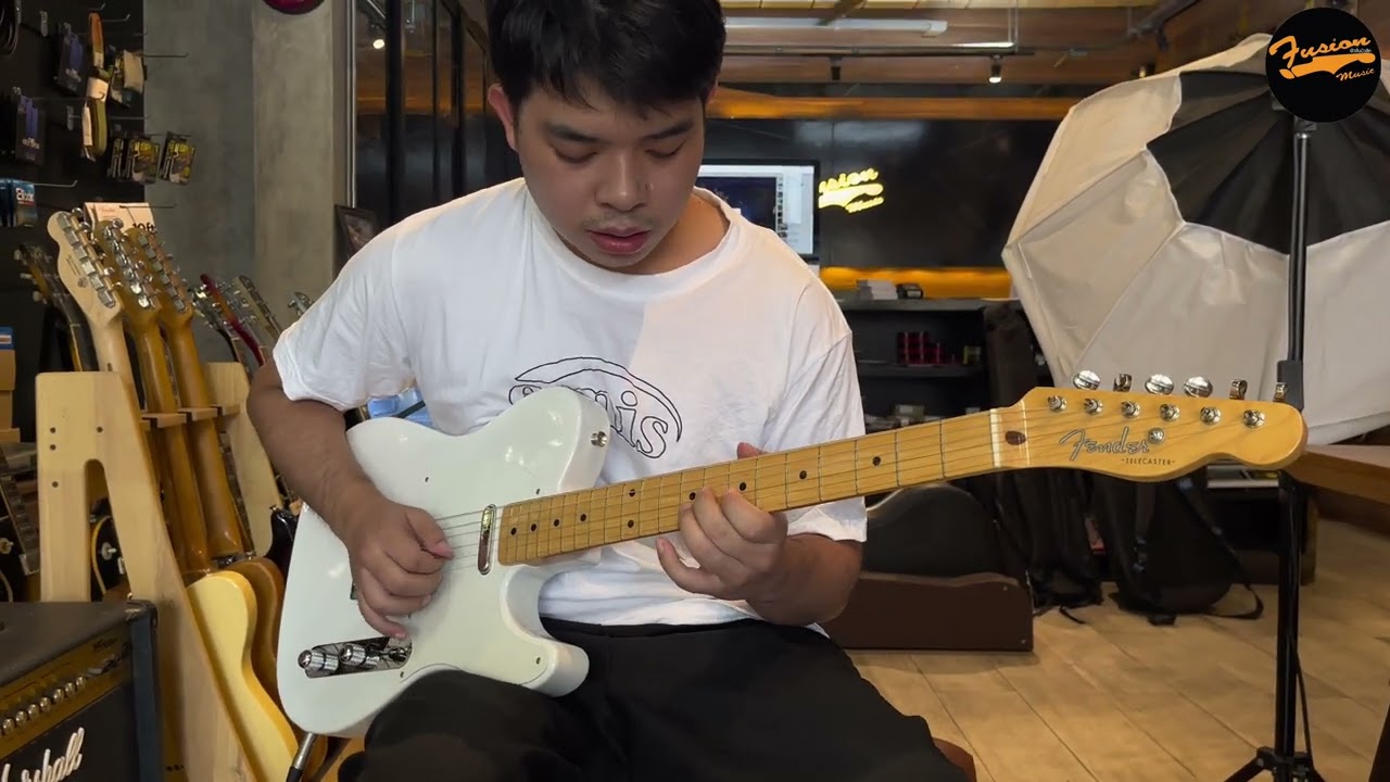 Fender Traditional II 50s Telecaster White Blonde 2024 #fusionmusic #guitar #fender