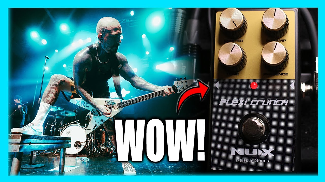 this cheap distortion pedal is awesome!: NUX PLEXI CRUNCH!