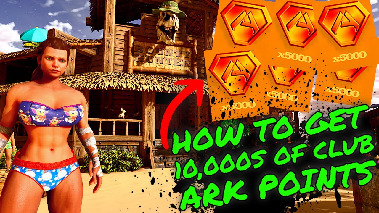 Как быстро получить 10 000 очков CLUB ARK в Ark Survival Ascended!!!