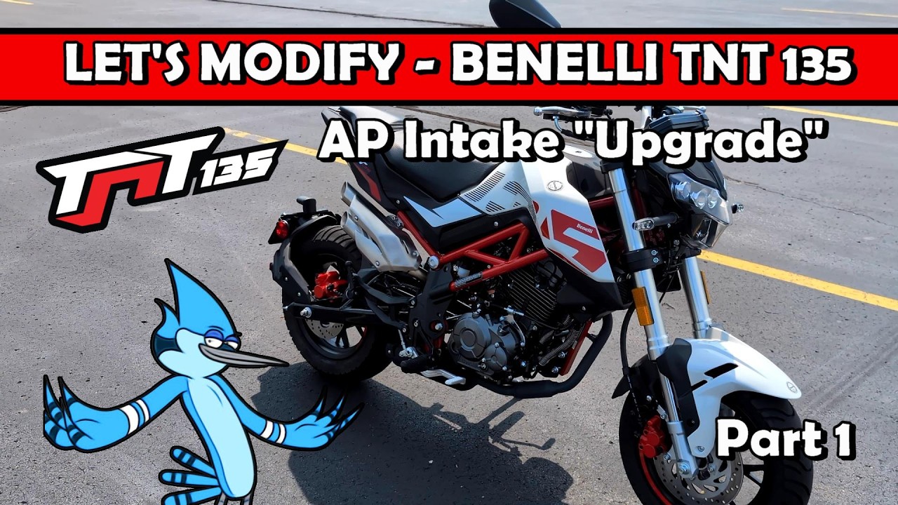Let's Modify - Benelli TNT 135: Part 1 - AP "Upgraded" Intake - Does It Actually Work?.. Maybe...
