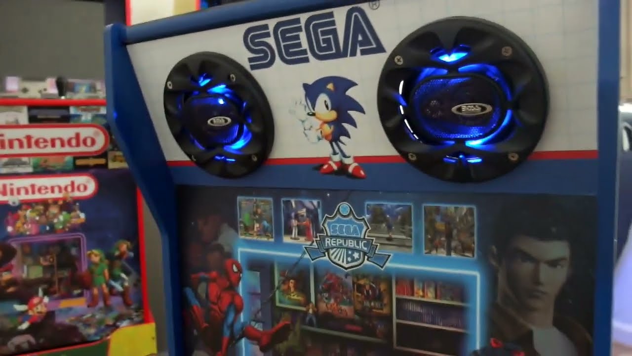 Arcade1up Mod- Sega Theme