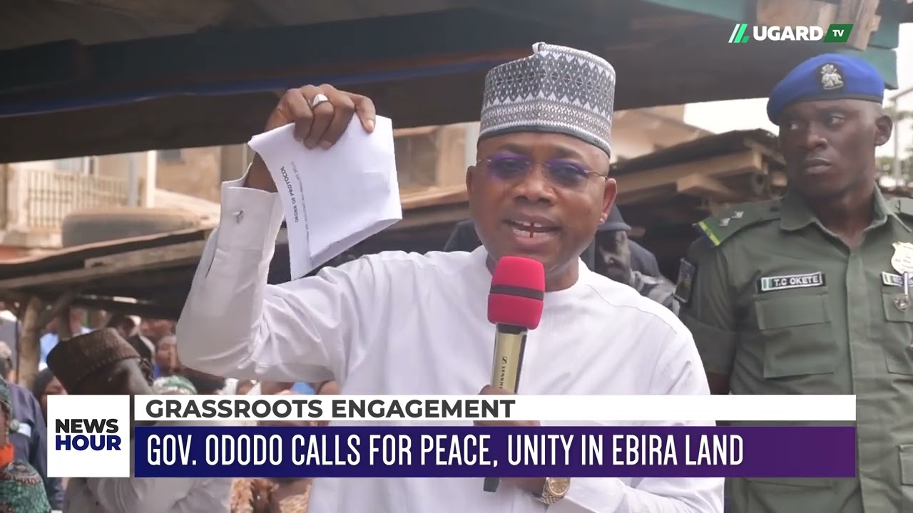 GOVERNOR ODODO CALLS FOR PEACE, UNITY IN EBIRA LAND