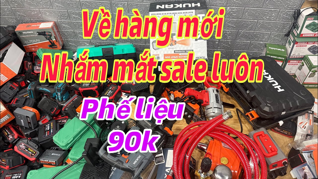 Sale đống hàng phễ liệu 90k nhắm mắt bắn bỏ lỗ cũng chơi 