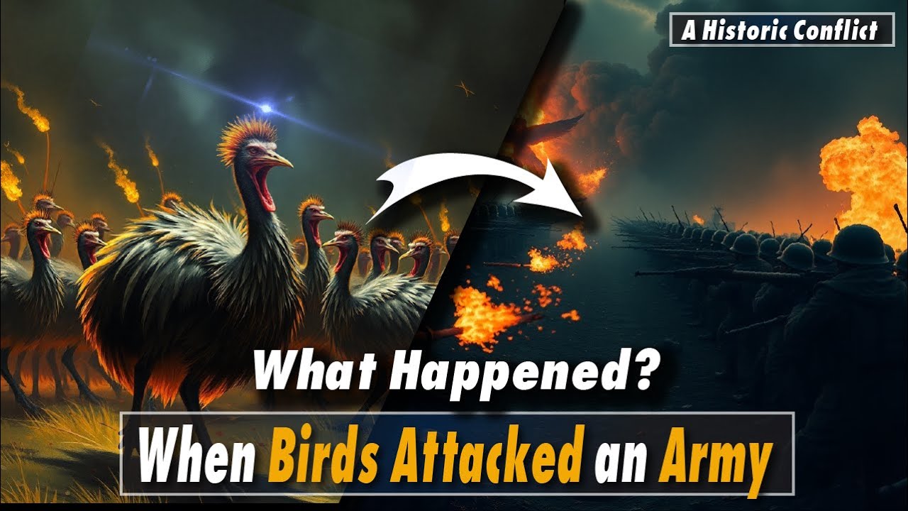 A Historic Bird Conflict with Australian Army | Emu Conflict, An Army Nightmare