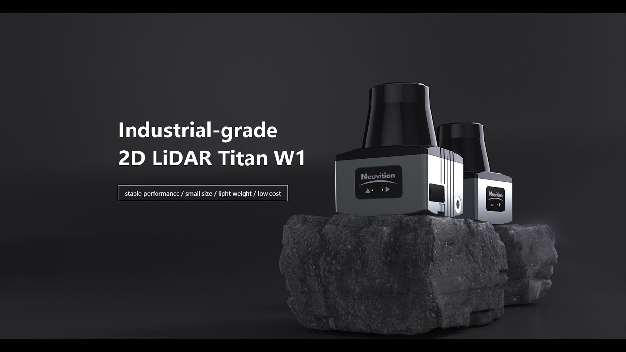 2D LiDAR Titan W1: Neuvition 2023 new model-Small size, low cost industrial-grade Single-line LiDAR