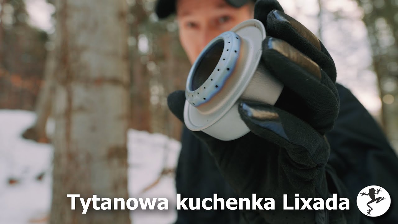 Tytanowa kuchenka alkoholowa Lixada
