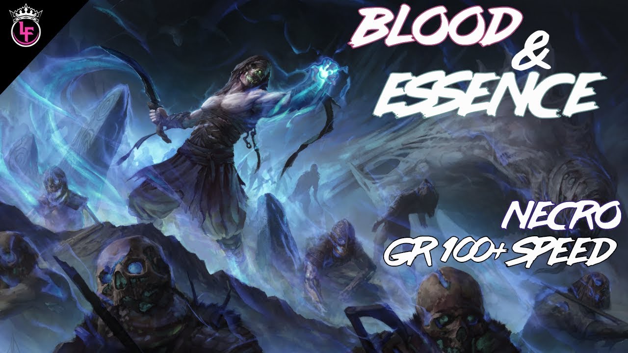Blood & Essence Necromancer SpeedFarming Build