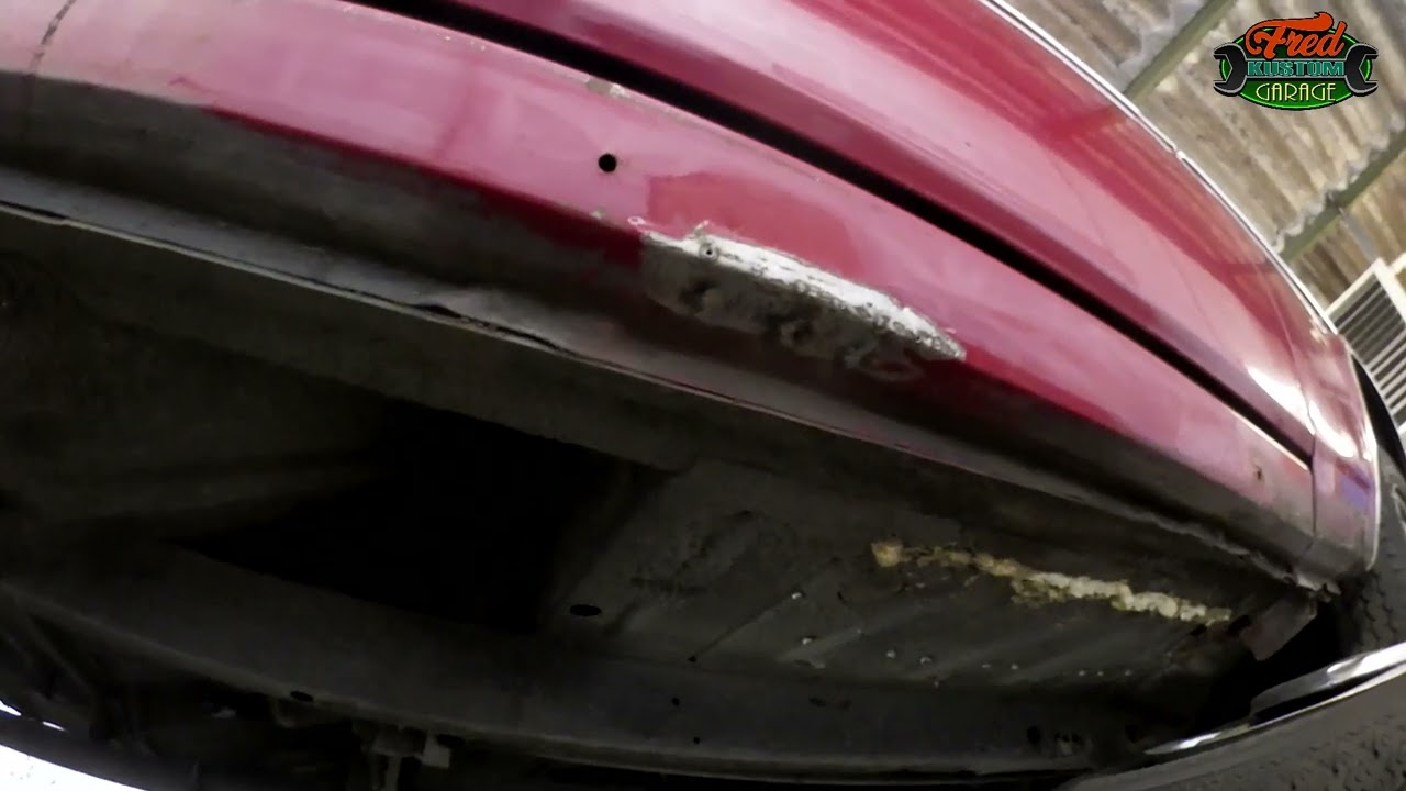 La Simca 1100 croustillante, la fin de l'arrière droit, ou presque