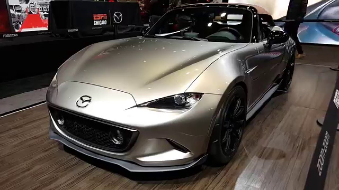 2016 Mazda MX-5 Spyder Concept Exterior and Interior Walkaround 2016 Chicago Auto Show