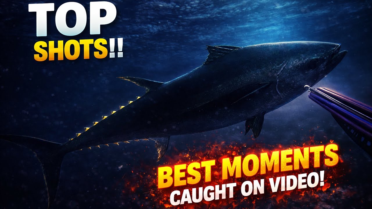 Best Fishing Moments🔝TOP SHOTS Spearfishing