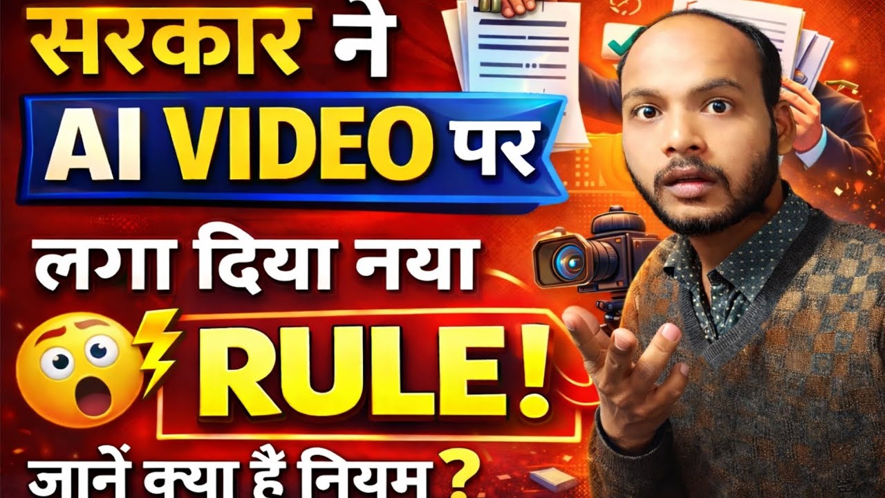 सरकार ने Ai वीडियो पर लगा दिया नया Rule |🤔🫣| @TechiAbhishek #manojdey #spreadinggyan