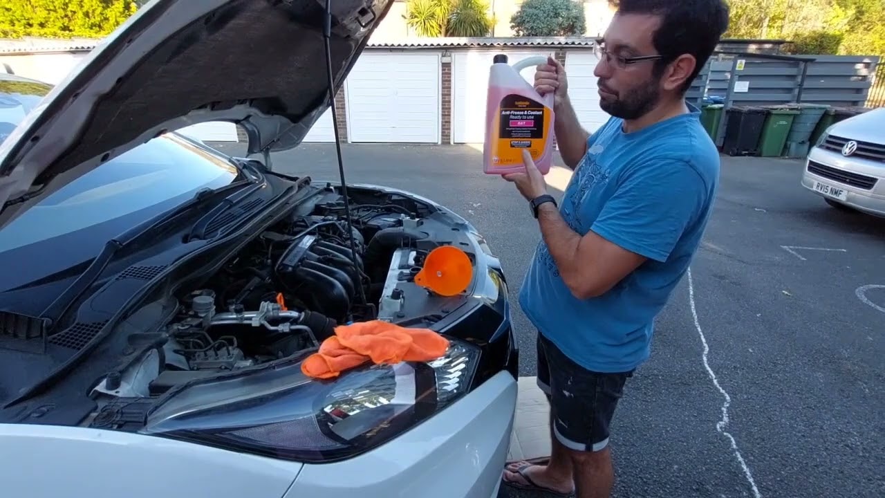 Coolant change on Honda HR-V 2017 - save £145 pounds