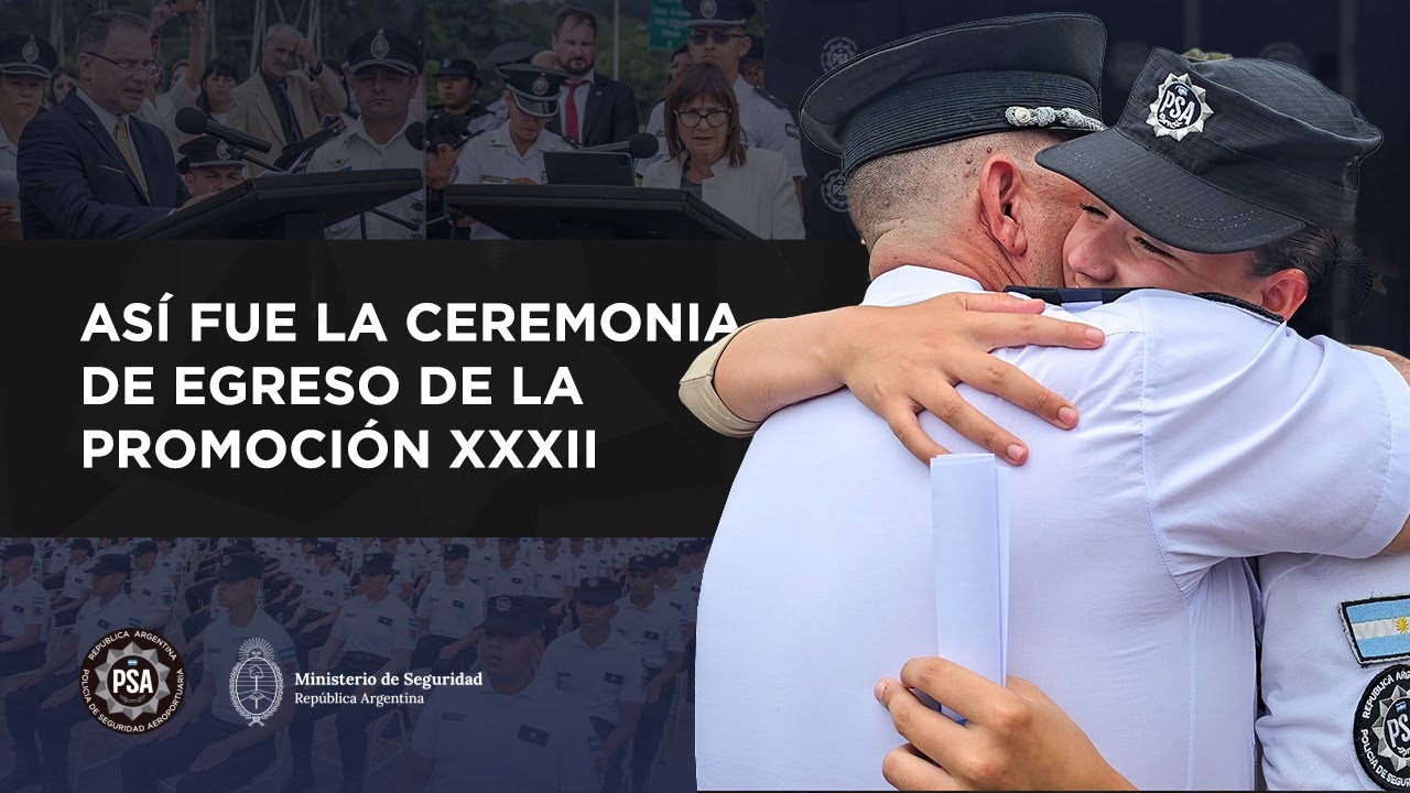 CEREMONIA DE EGRESO DE LA PROMOCIÓN XXXII